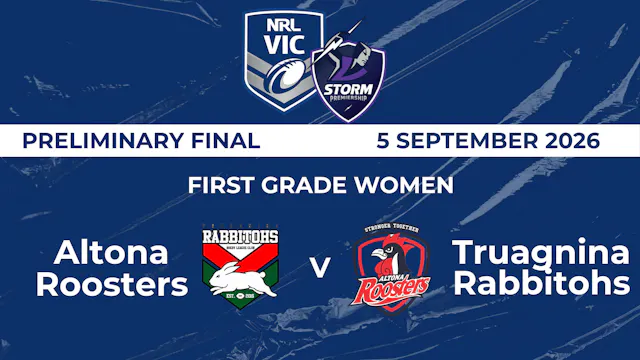 NRL Prelim: FGW - Altona Roosters v T...
