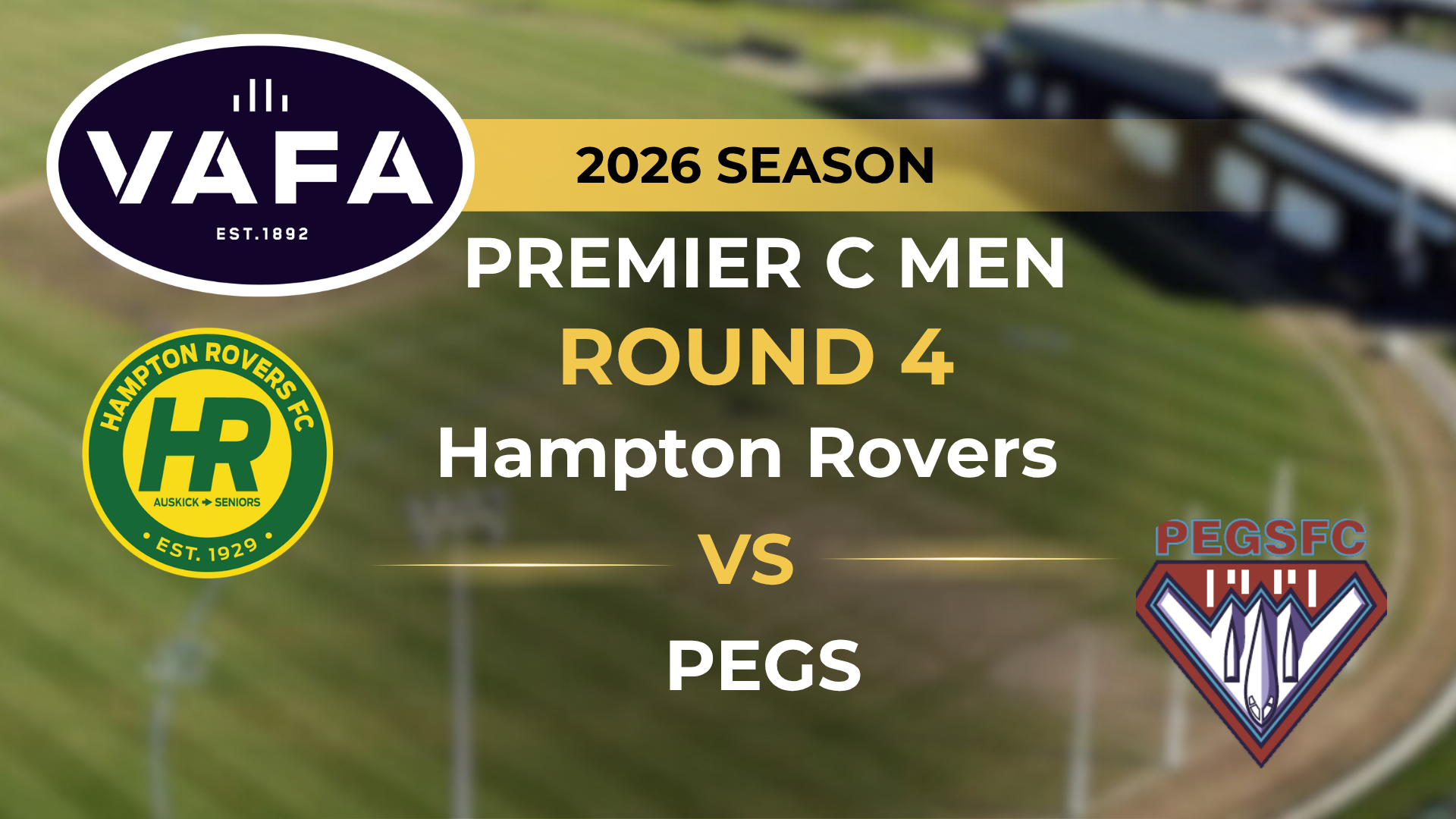 VAFA 2026 R4 PREM C Men's Hampton Rovers V PEGS