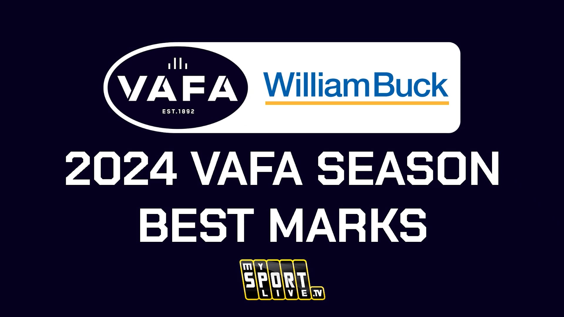 2024 VAFA Best Marks Highlights