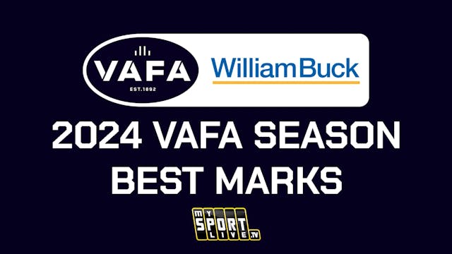 2024 VAFA Best Marks Highlights