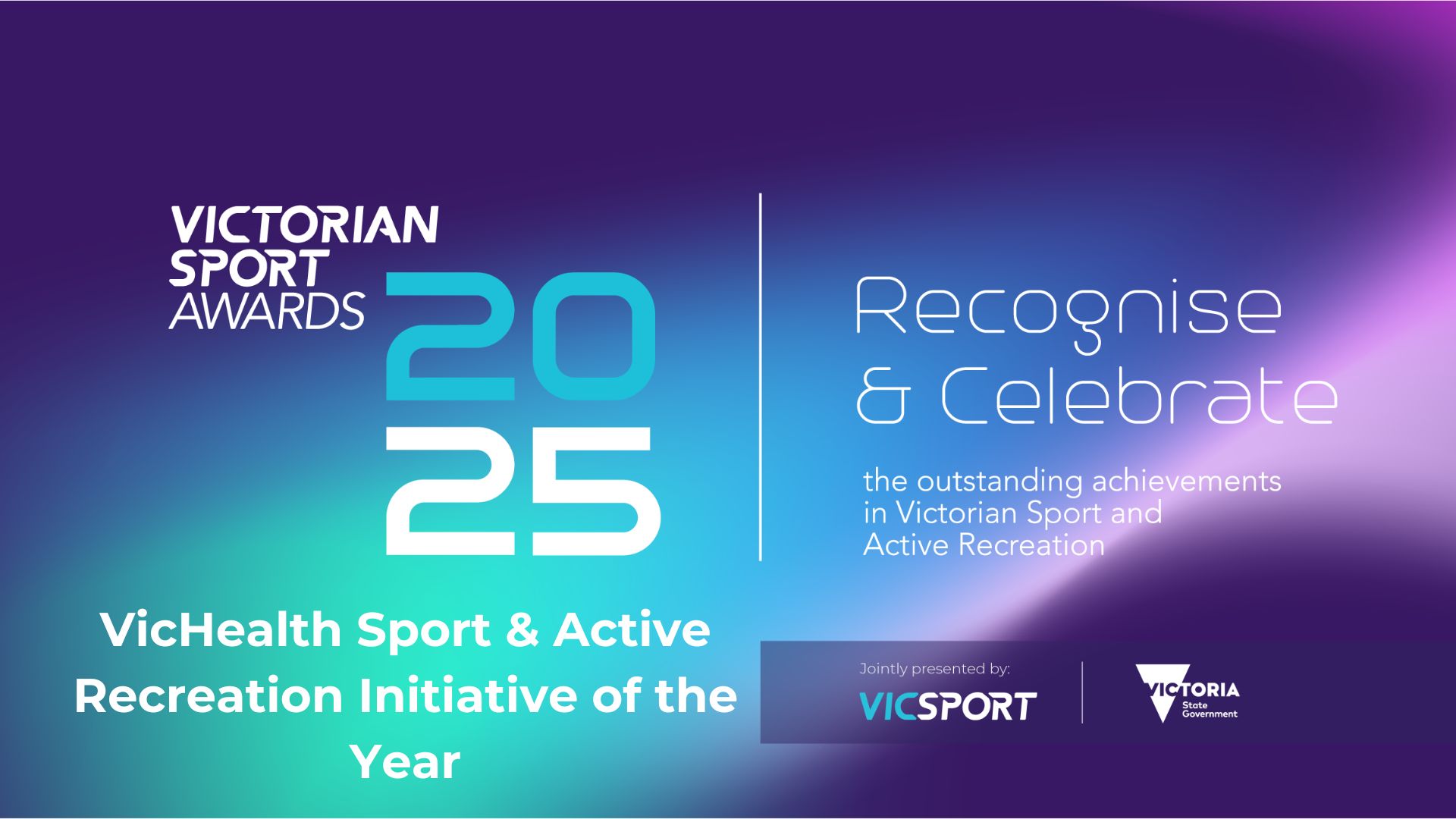 2025 VSA VicHealth Sport Active Recreation Initiative of the Year