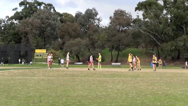 2022 RD9 PREM W St Mary's vs. Marcellin