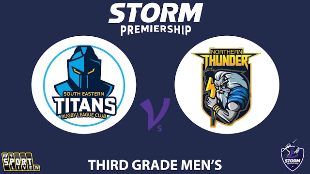 2024 R6 Third Grade Men: South Eastern Titans v Northern Thunder