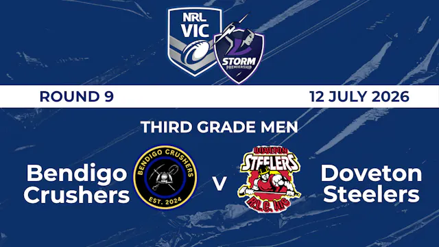 H1 2026 R9 Third Grade Men Bendigo Cr...