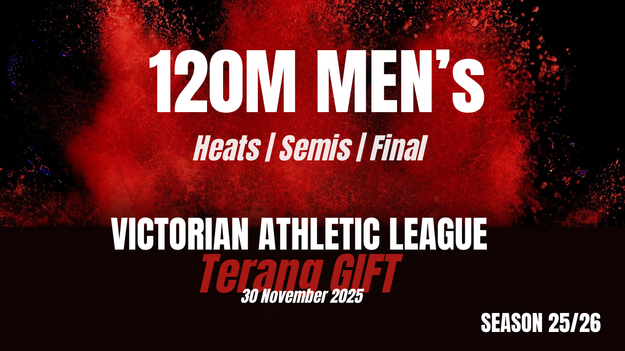 Terang Gift - 120m Mens Heats