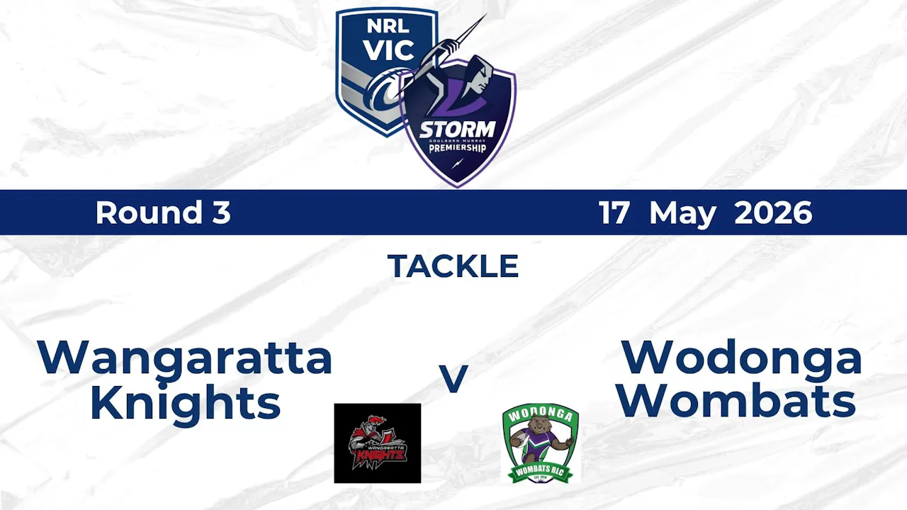 2026 GMSP - H2 Mens Wombats vs Knights TACKLE - 2026 GMSP Wangaratta ...