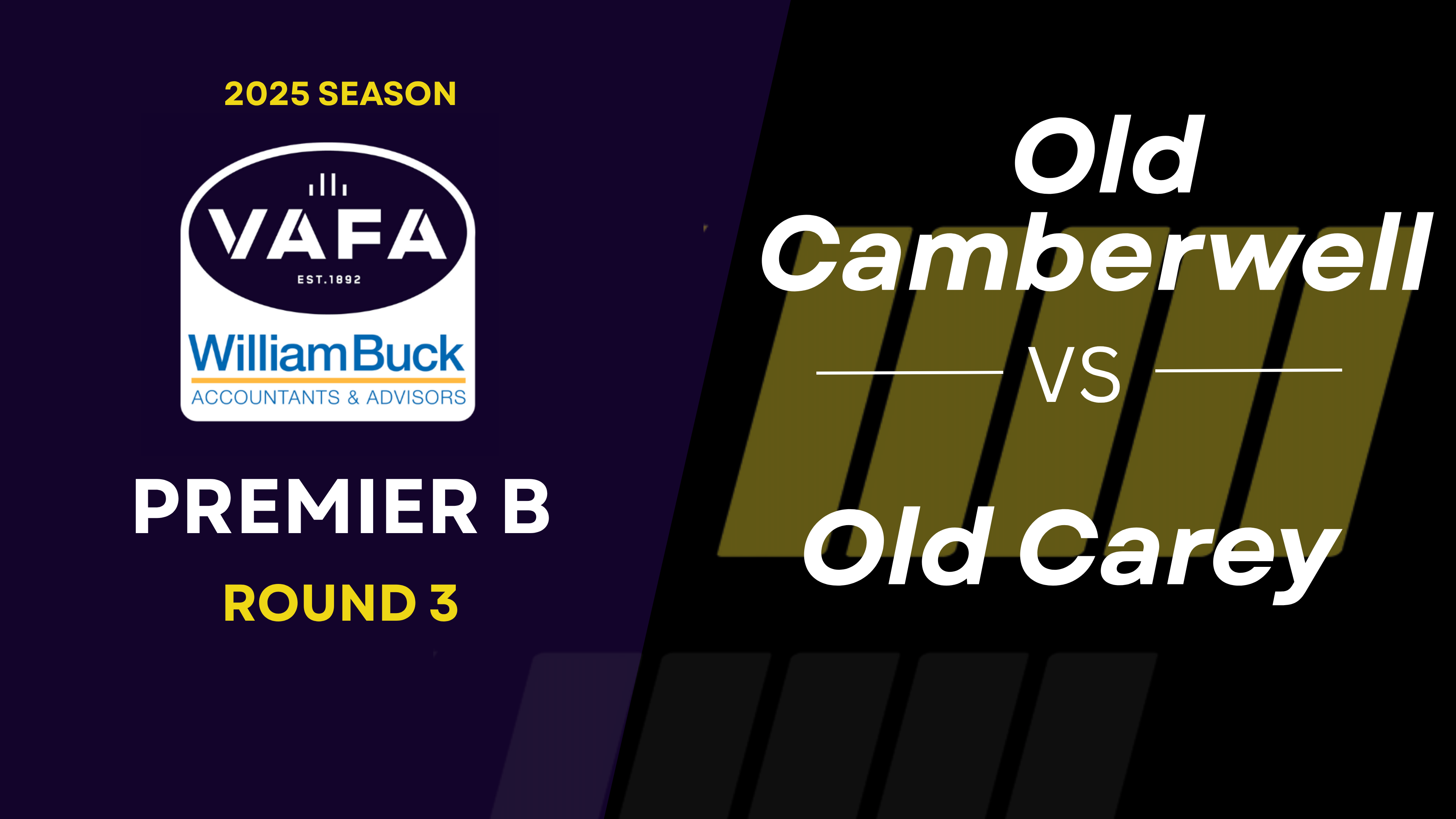RD3 PREM B Old Camberwell vs. Old Carey