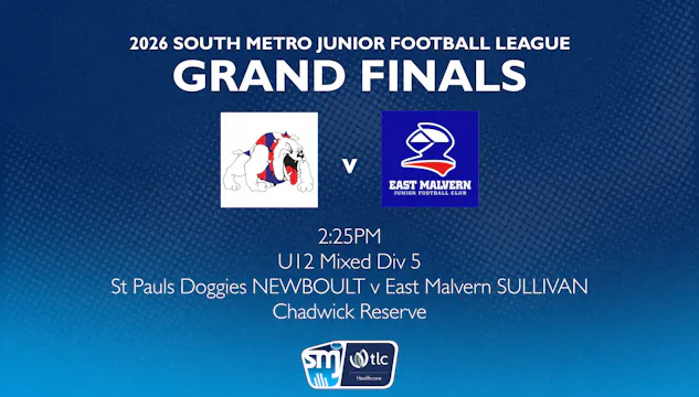 SMJFL GF: U12 Mixed Div 5 - St Pauls ...
