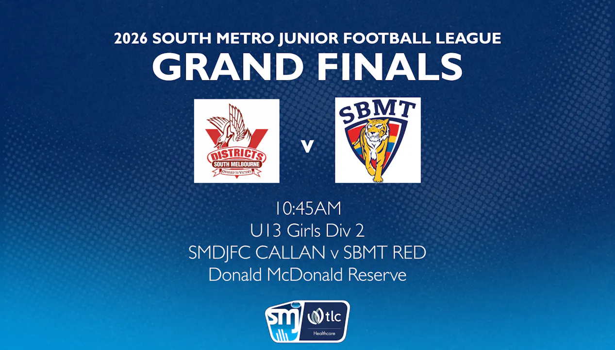 SMJFL GF: U13 Girls Div 2