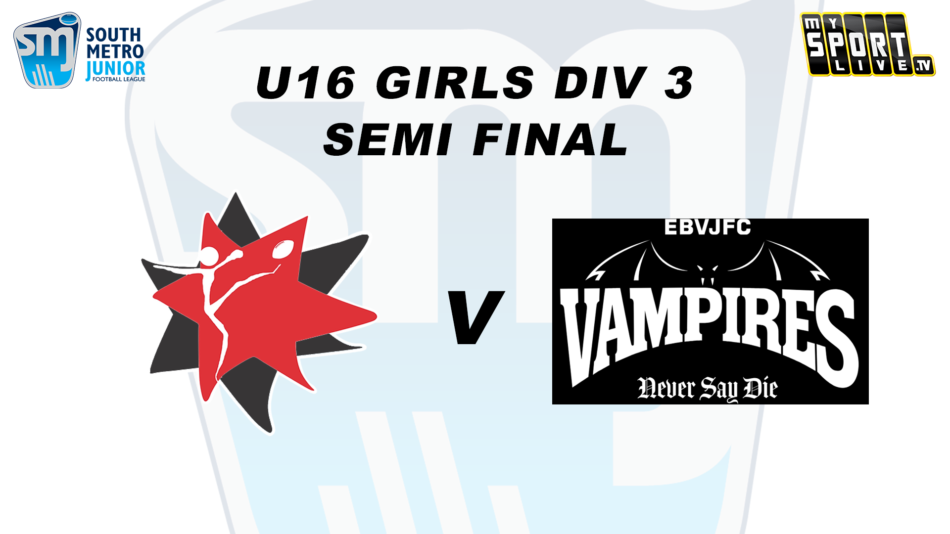 2024 U16 Girls Div 3 Semi Final AJAX v East Brighton Vampires