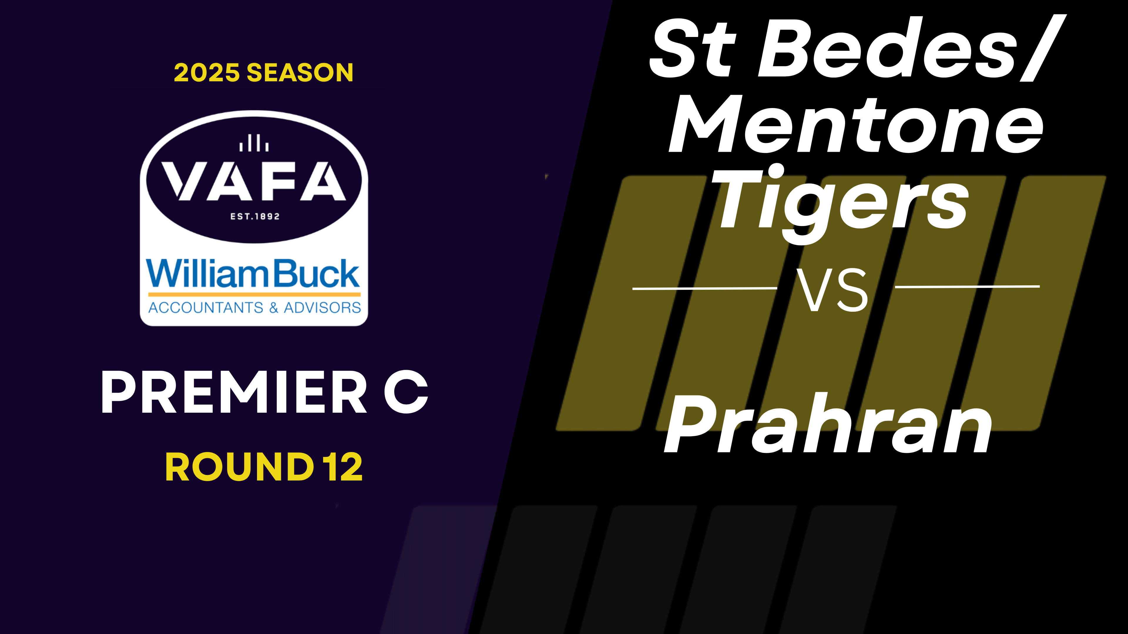 RD12 PREM C St BedesMentone Tigers vs.Prahran