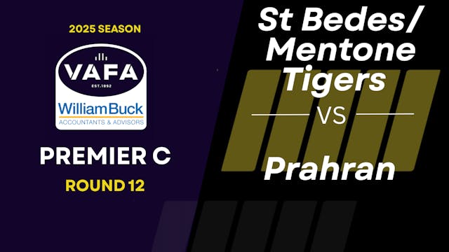 RD12 PREM C St BedesMentone Tigers vs...