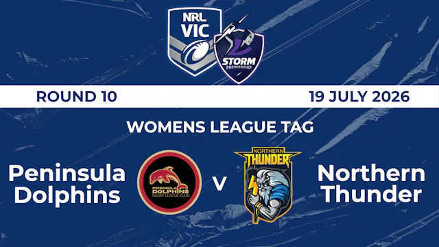 NRL Women's League Tag: Peninsula Dol...