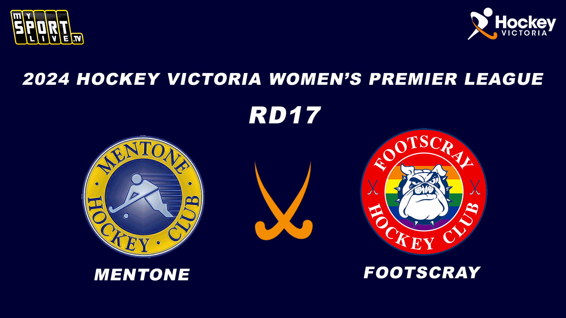 2024 HV Women's Premier League RD17 - Mentone v Footscray