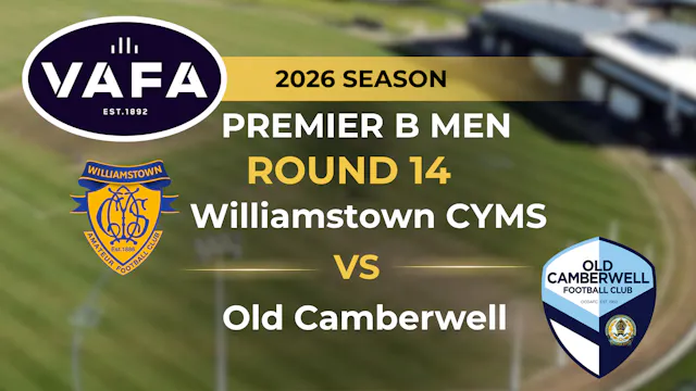 VAFA 2026 R14 PREM B Men's Williamsto...