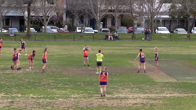 2023 RD17 PREM W Fitzroy vs. Collegians