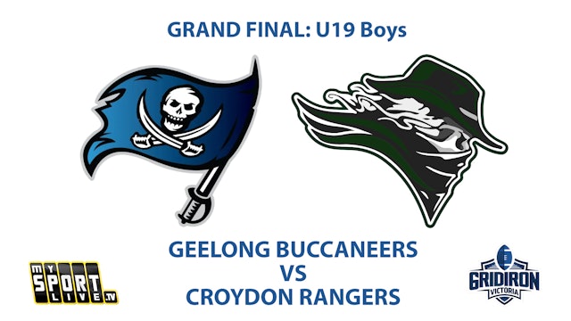 GRAND FINAL: GV U19 Boys - Buccaneers v Rangers