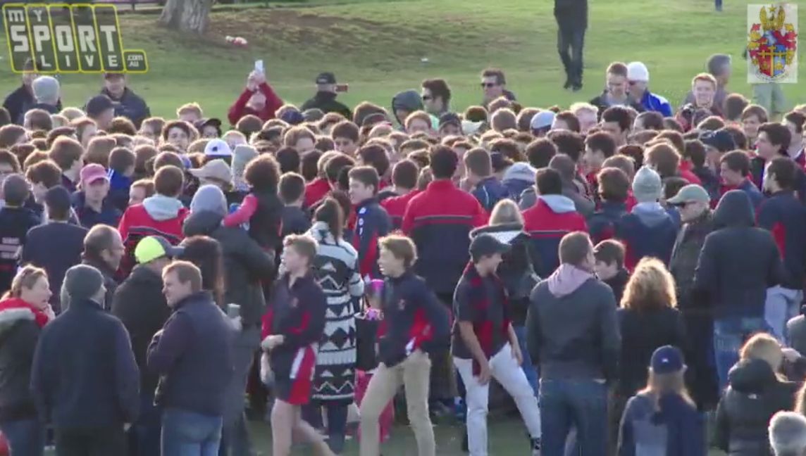 2015 APS 1st XVIII Football Match BGS Vs GGS