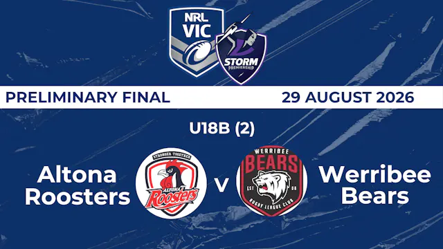 H2 2026 PF U18B (2) Altona Roosters V...