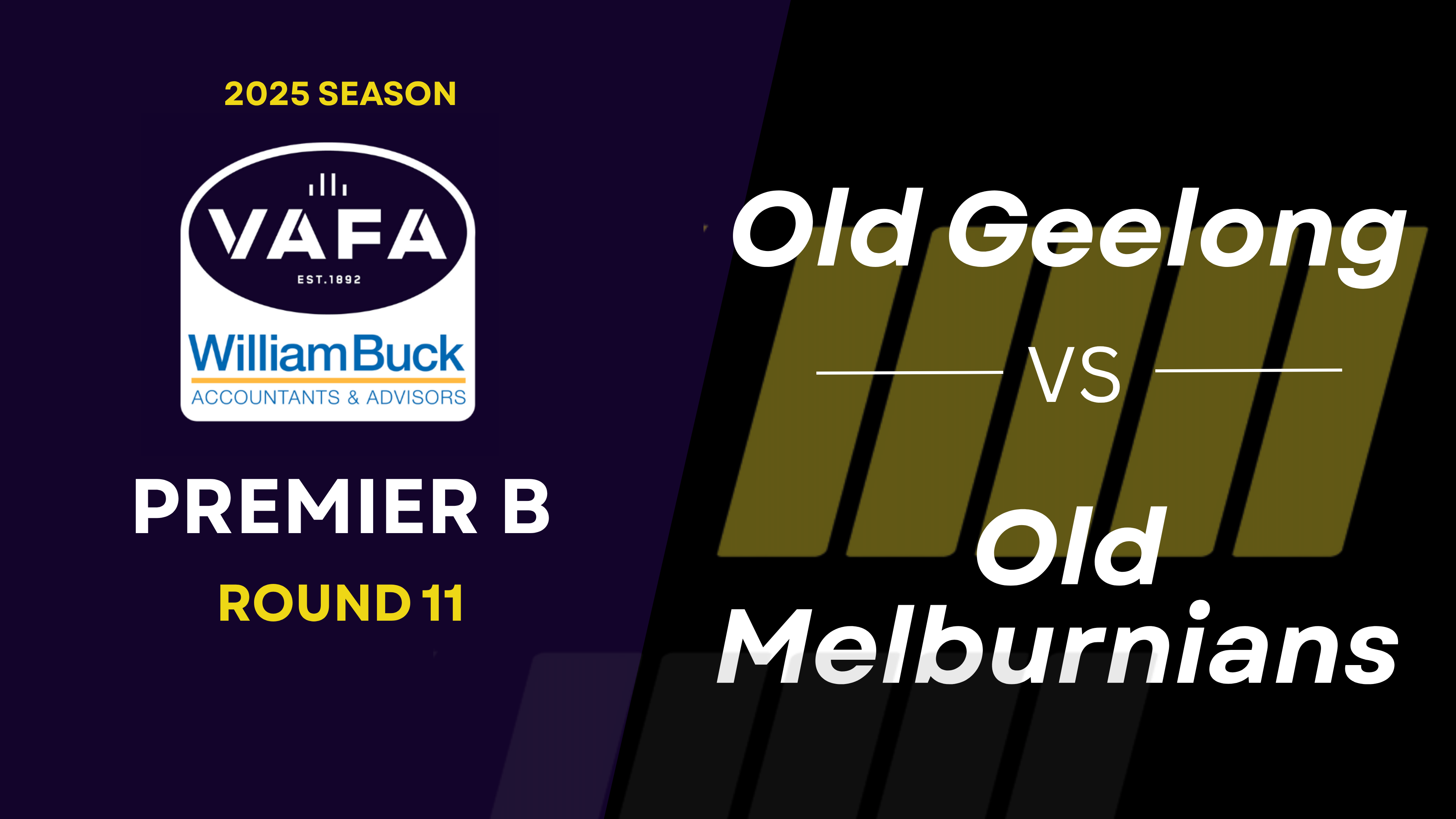 RD11 PREM B Old Geelong vs.Old Melburnians