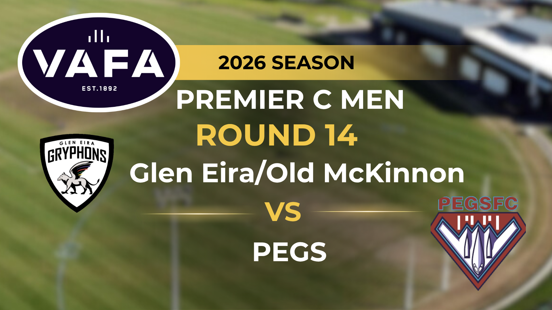VAFA 2026 R14 PREM C Men's Glen Eira V PEGS