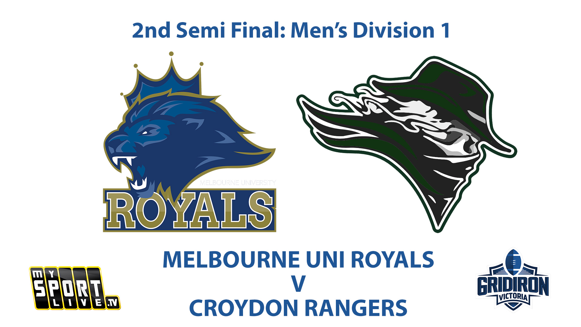 2nd Semi: GV Mens Division 1 - Royals vs Rangers