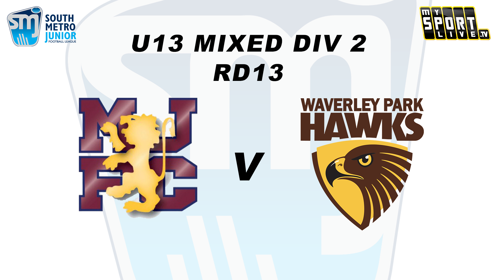 2024 SMJFL RD13 U13 Mixed Div 2 Murrumbeeba v WPHawks