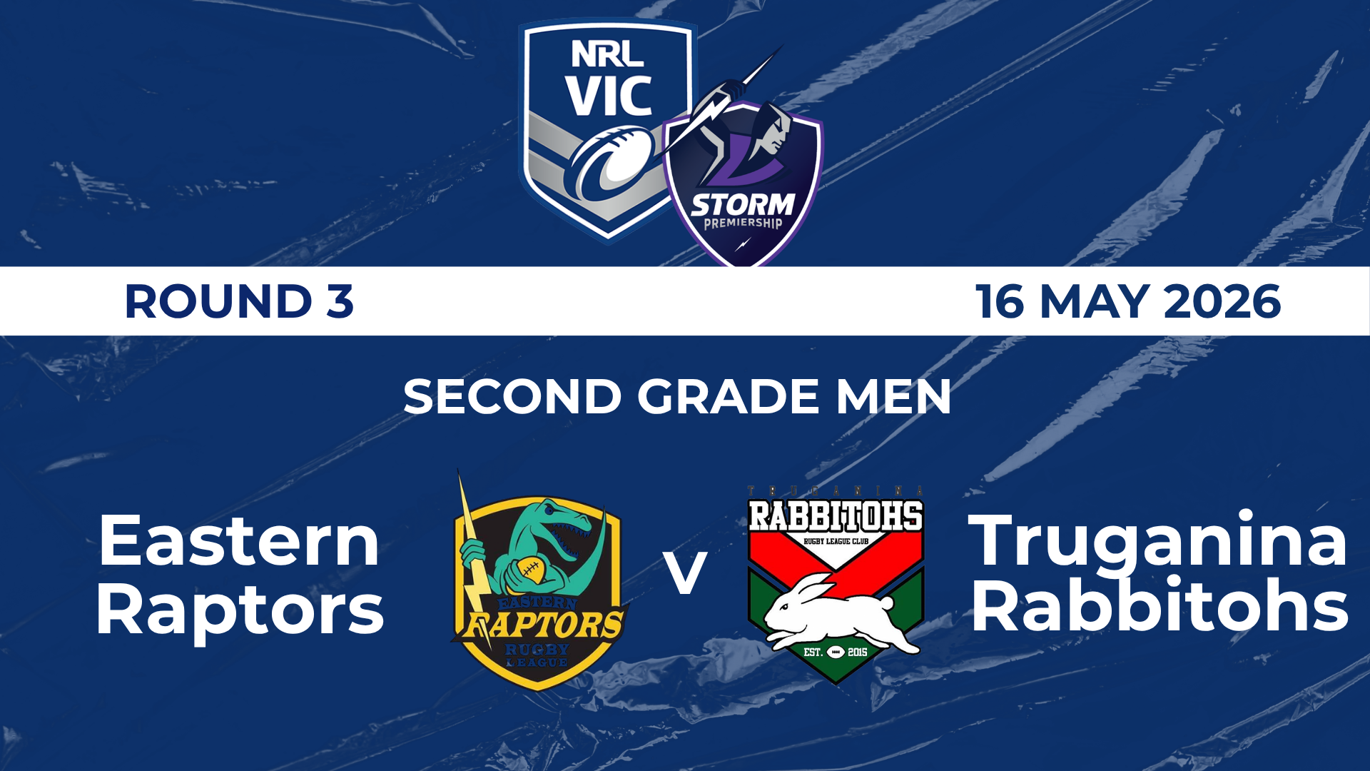 NRL R3: SGM - Eastern Raptors v Truganina Rabbitohs
