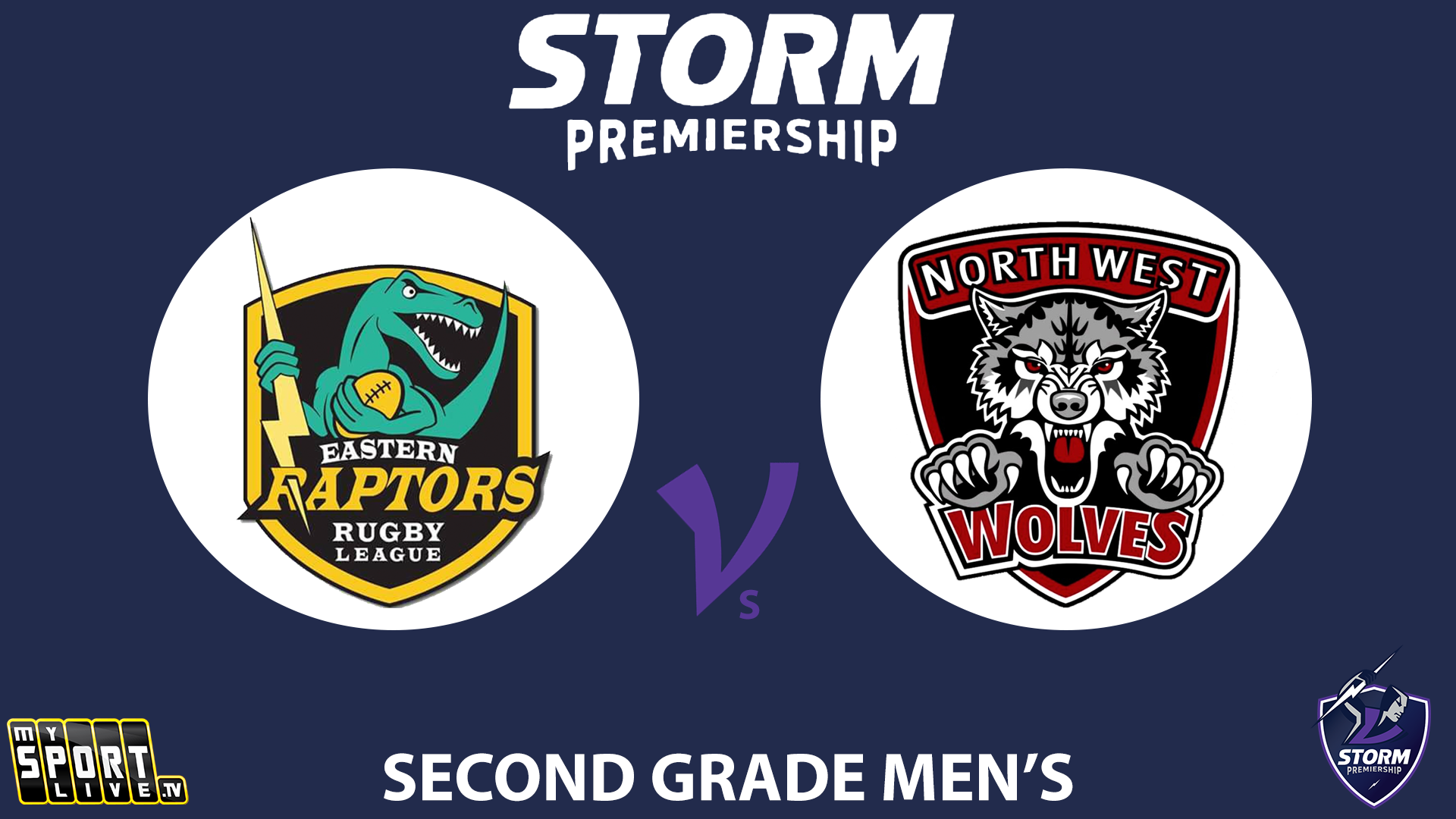 H1 2024 R8 Second Grade Men's: Eastern Raptors vs. North West Wolves
