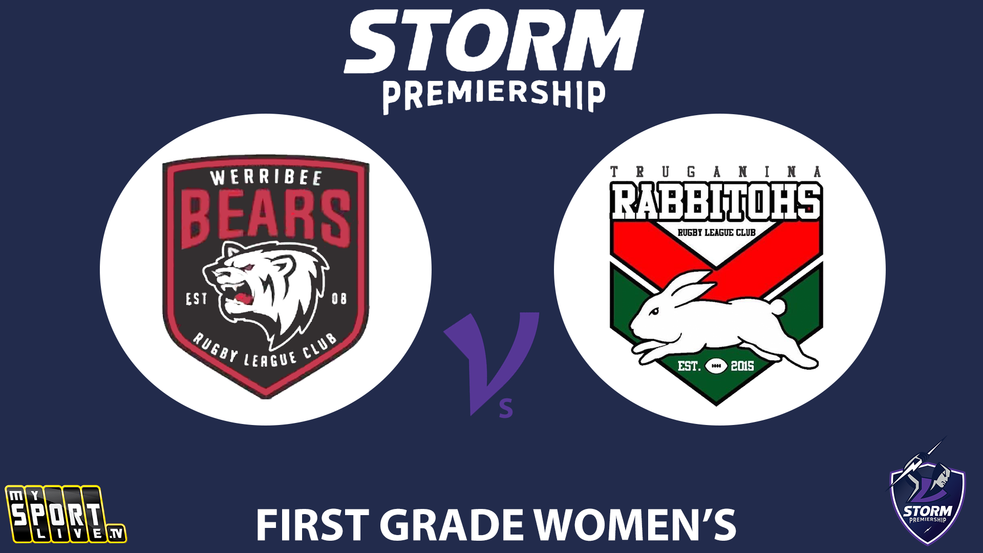 H1 2025 RD12 First Grade Women Werribee Bears vs. Truganina Rabbitohs