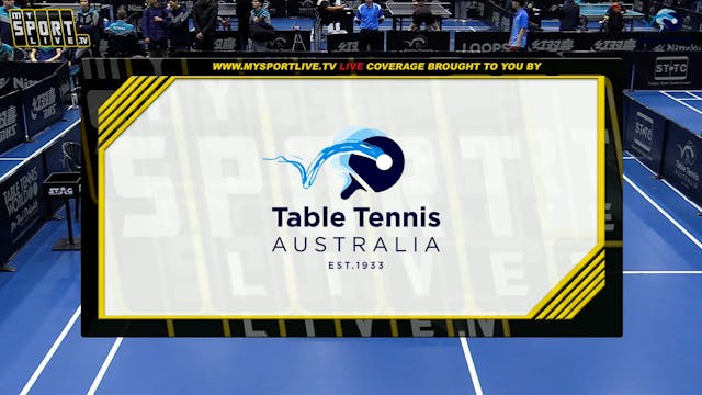 Day 2 U17 Boy's - Alex Huang (NSW) v ...