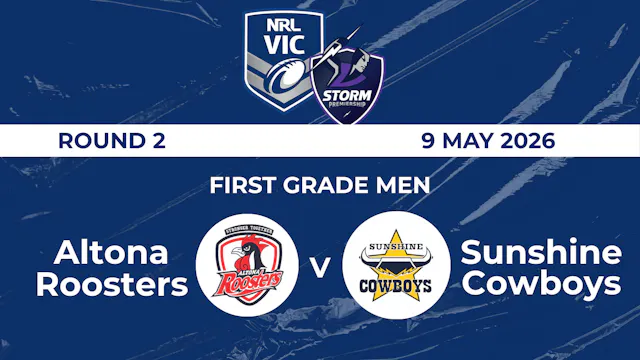 H2 2026 R2 FGM Altona Roosters V Suns...