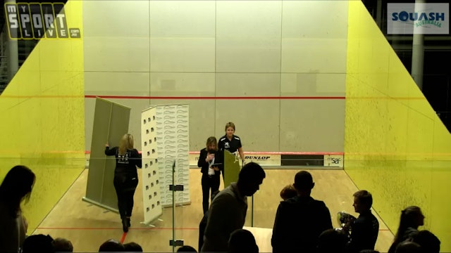 2015 Australian Squash Open - Presentations