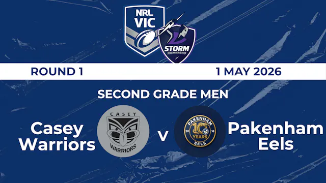 H2 2026 R1 SGM Casey Warriors V Paken...