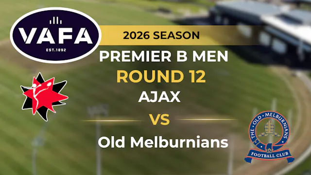VAFA 2026 R12 PREM B Men's AJAX V Old...