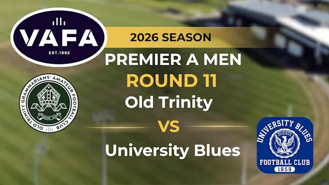 VAFA 2026 R11 PREM A Men's Old Trinit...