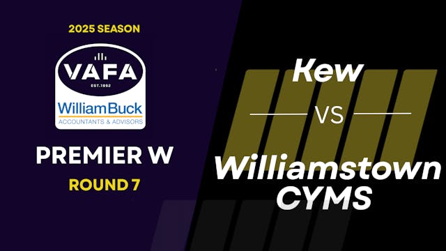 RD7 PREM W Kew vs. Williamstown CYMS