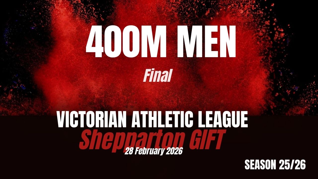 Shepparton Gift - 400M Mens - Finals
