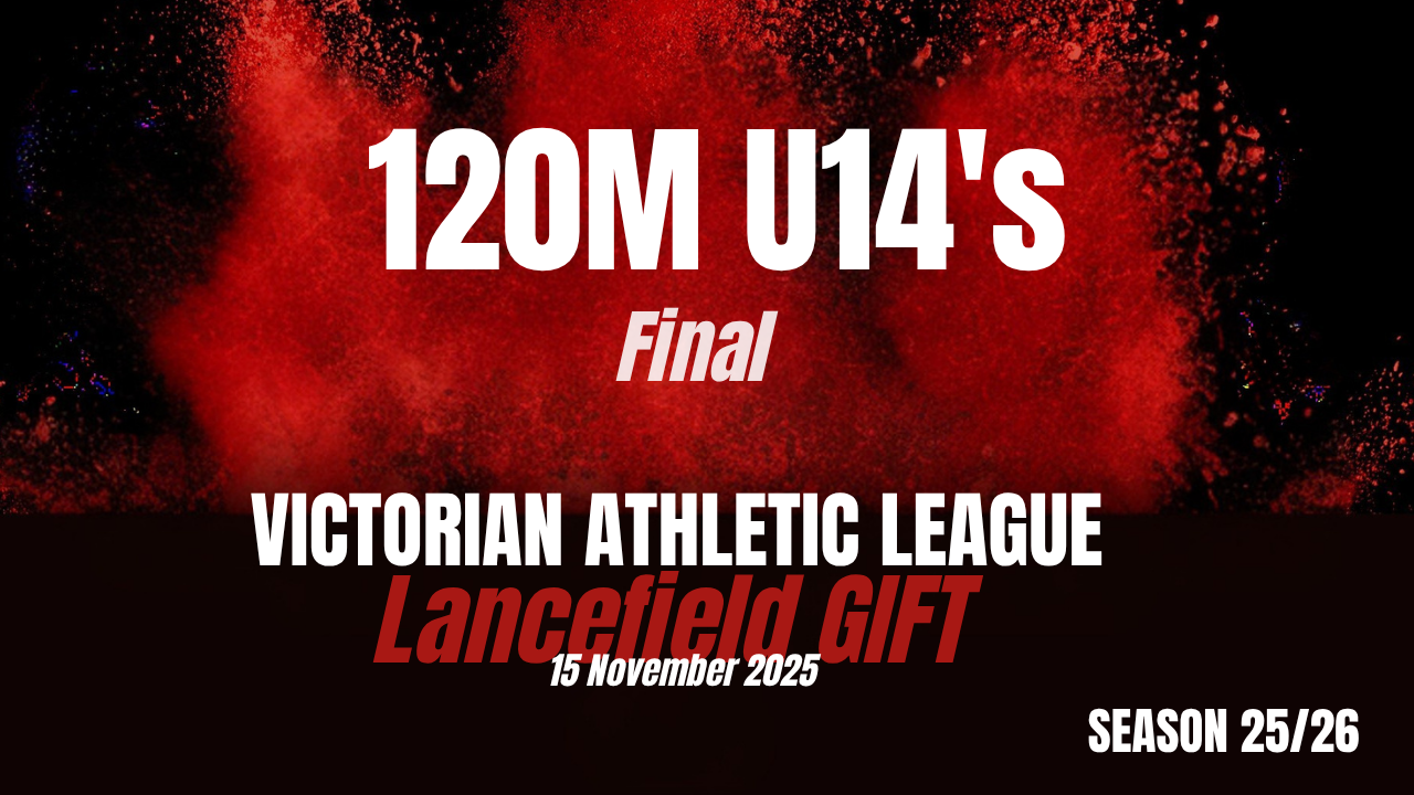 Lancefield Gift - 120m U14 Final