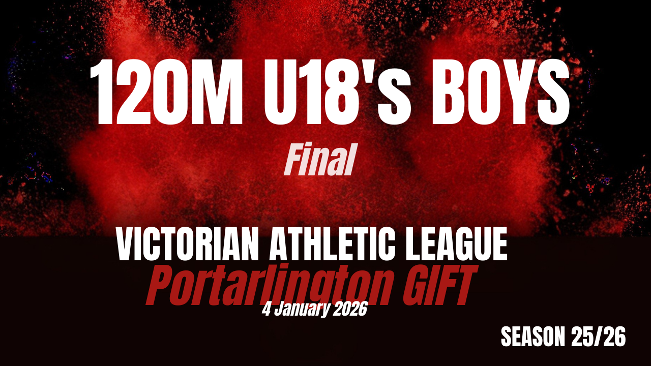 Portarlington Gift 120M U18 Boys Finals