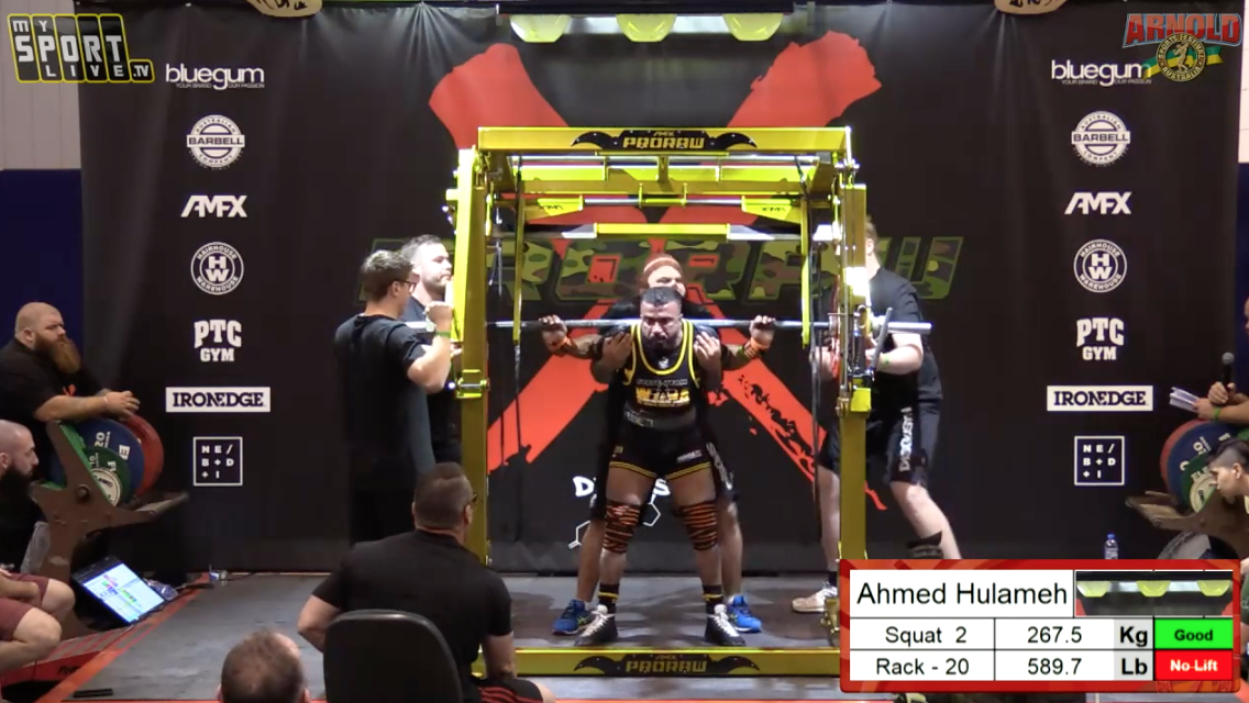 MEN'S 80KG, 95KG and 110KG SQUAT