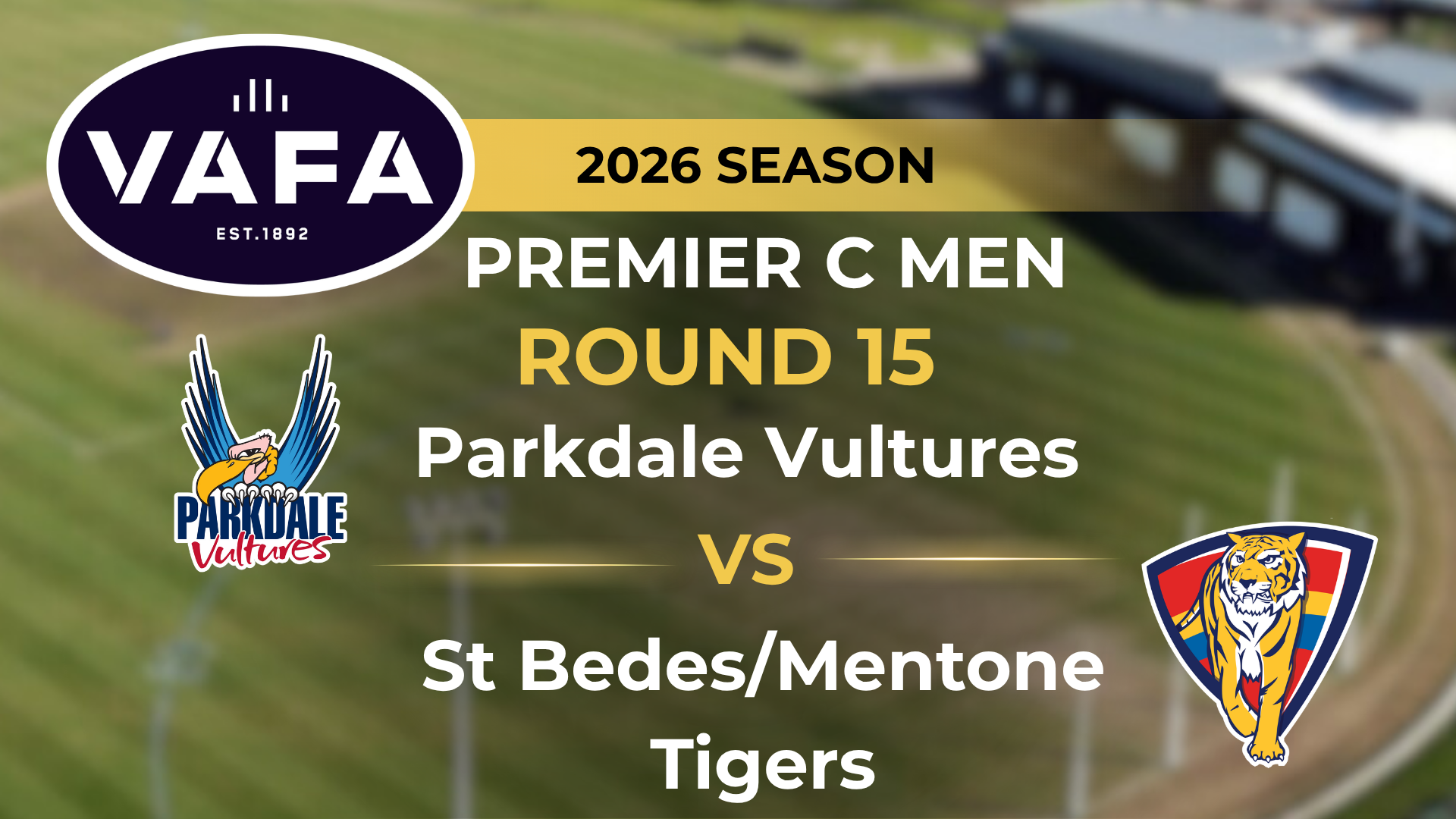 VAFA 2026 R15 PREM C Men's Parkdale Vultures V SBMT