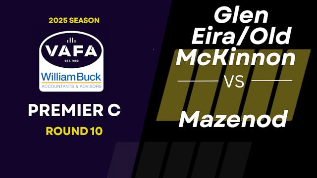 RD10 PREM C Glen EiraOld McKinnon vs....