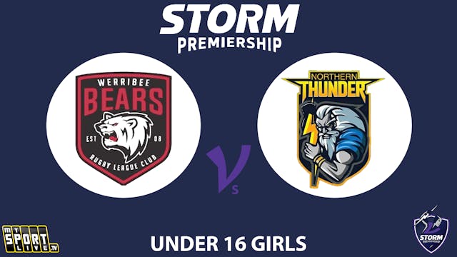 NRL VIC U16 Girls Grand Final Highlig...