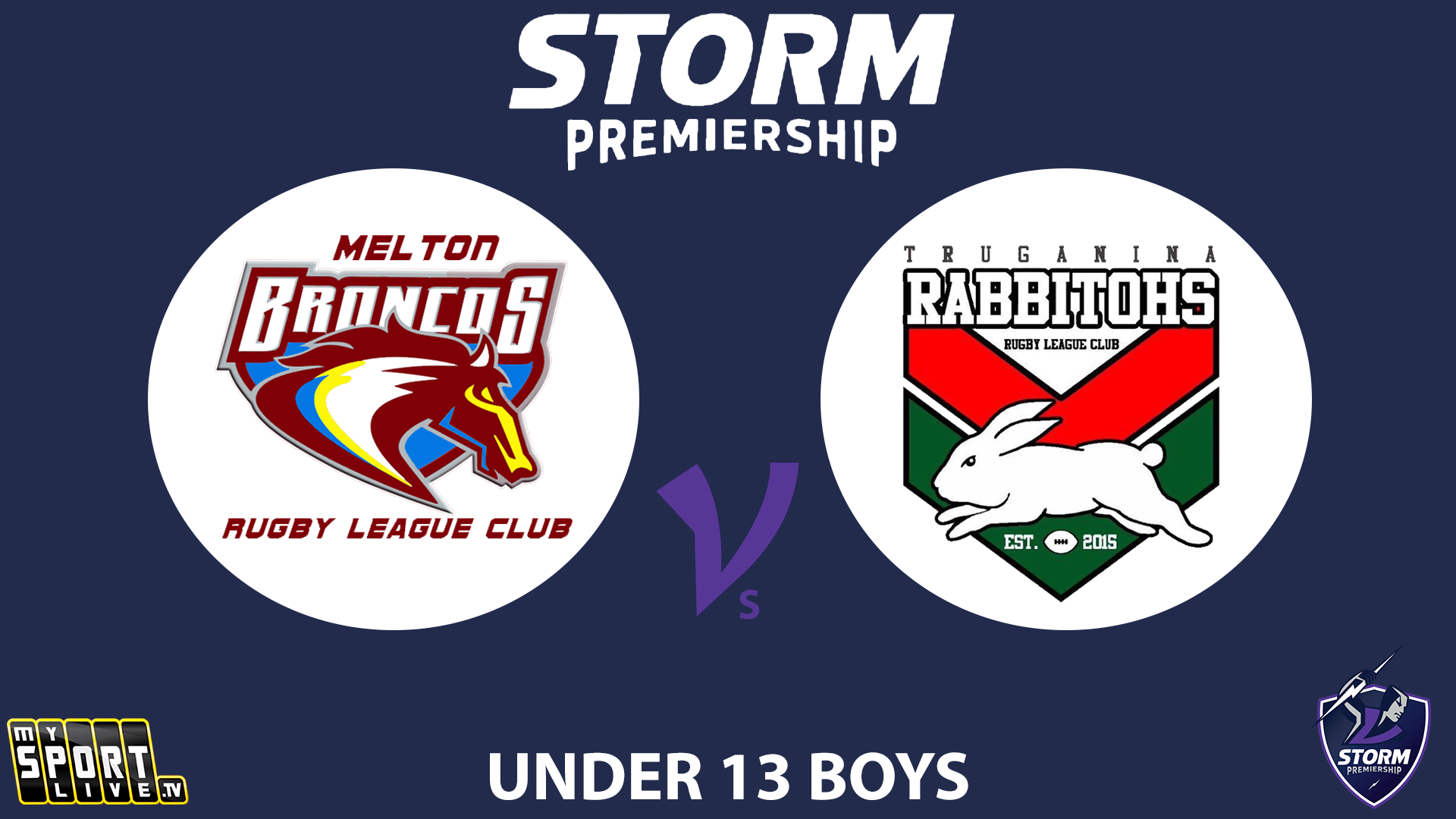 H1 2025 GF Under 13s Boys (2) - Melton Broncos  vs. Truganina Rabbitohs