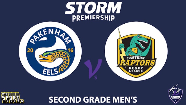 2024 R6 Second Grade Men: Pakenham Eels v Eastern Raptors