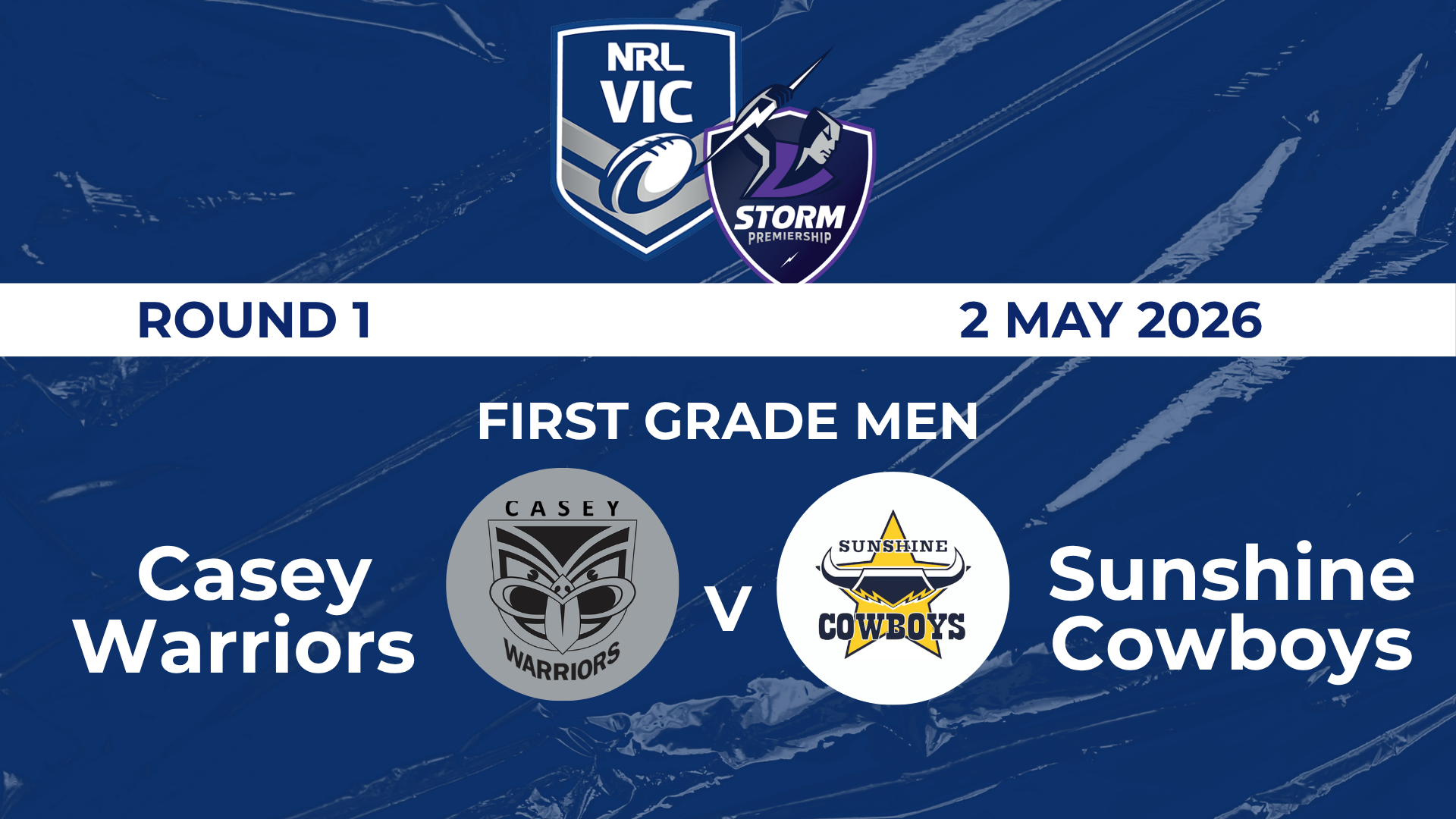 H1 2026 R1 FGM Casey Warriors V Sunshine Cowboys