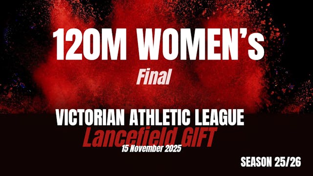 Lancefield Gift - 120m Women Final