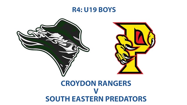 R4: U19 Boys - Croydon Rangers v South Eastern Predators