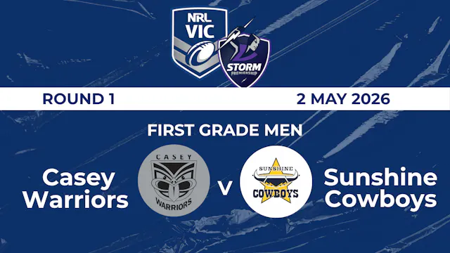 H2 2026 R1 FGM Casey Warriors V Sunsh...